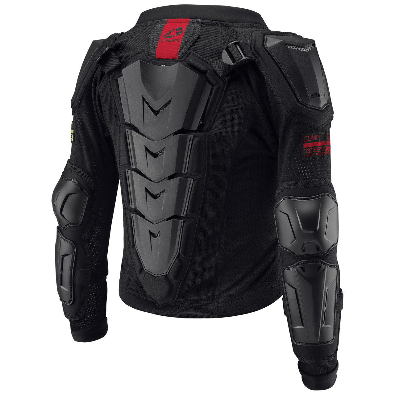 EVS Comp Suit Adult Black/Red