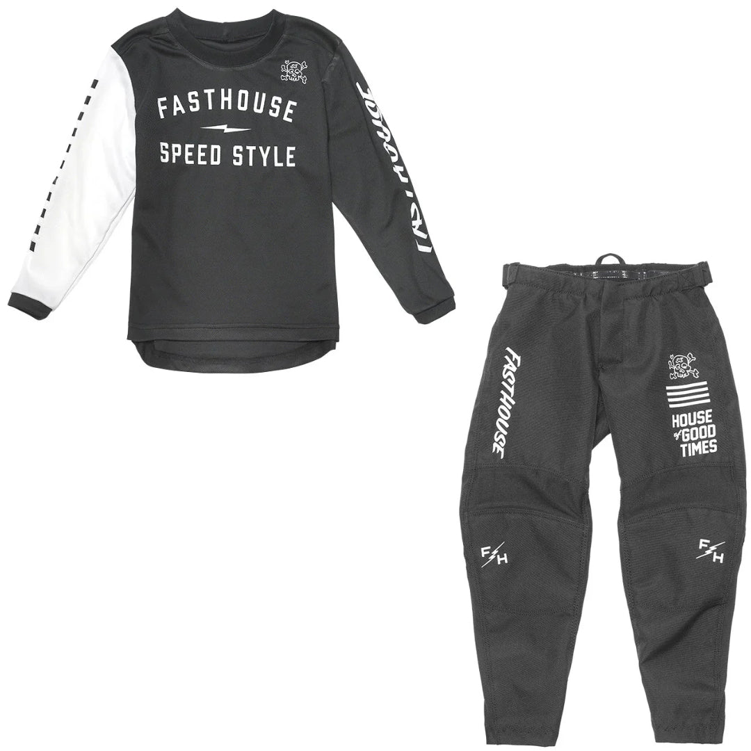 Fasthouse TODDLER El Nino MX Kit Combo - Black