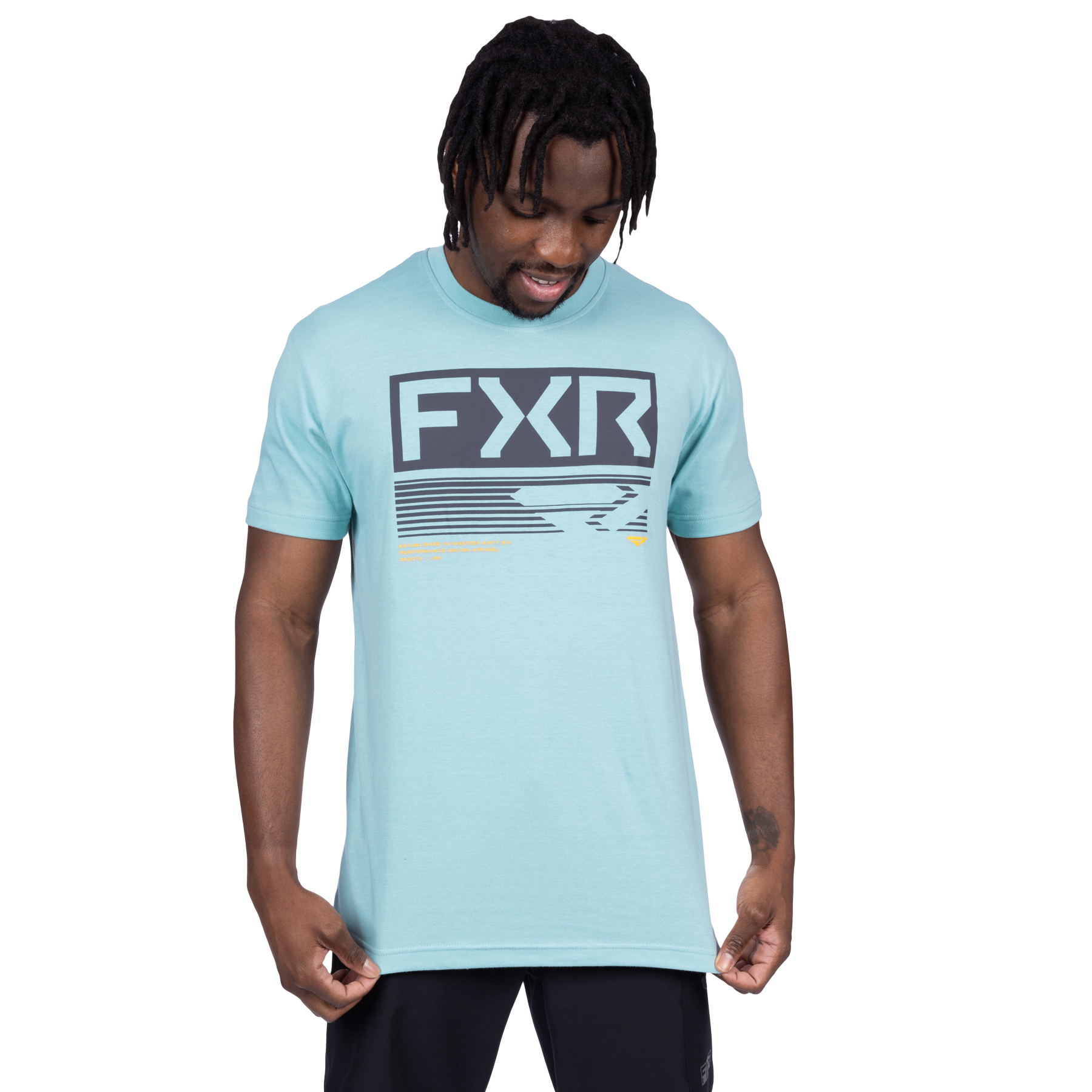 FXR Elevate Premium T-Shirt Bermuda/Asphalt