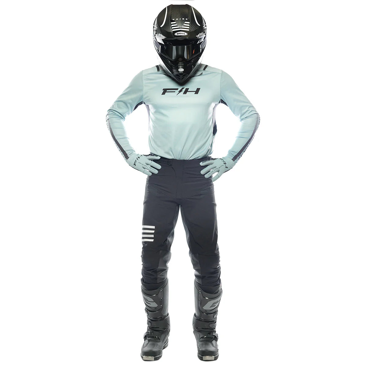 Fasthouse Elrod Nitro LS MX Jersey Oceanic Mint