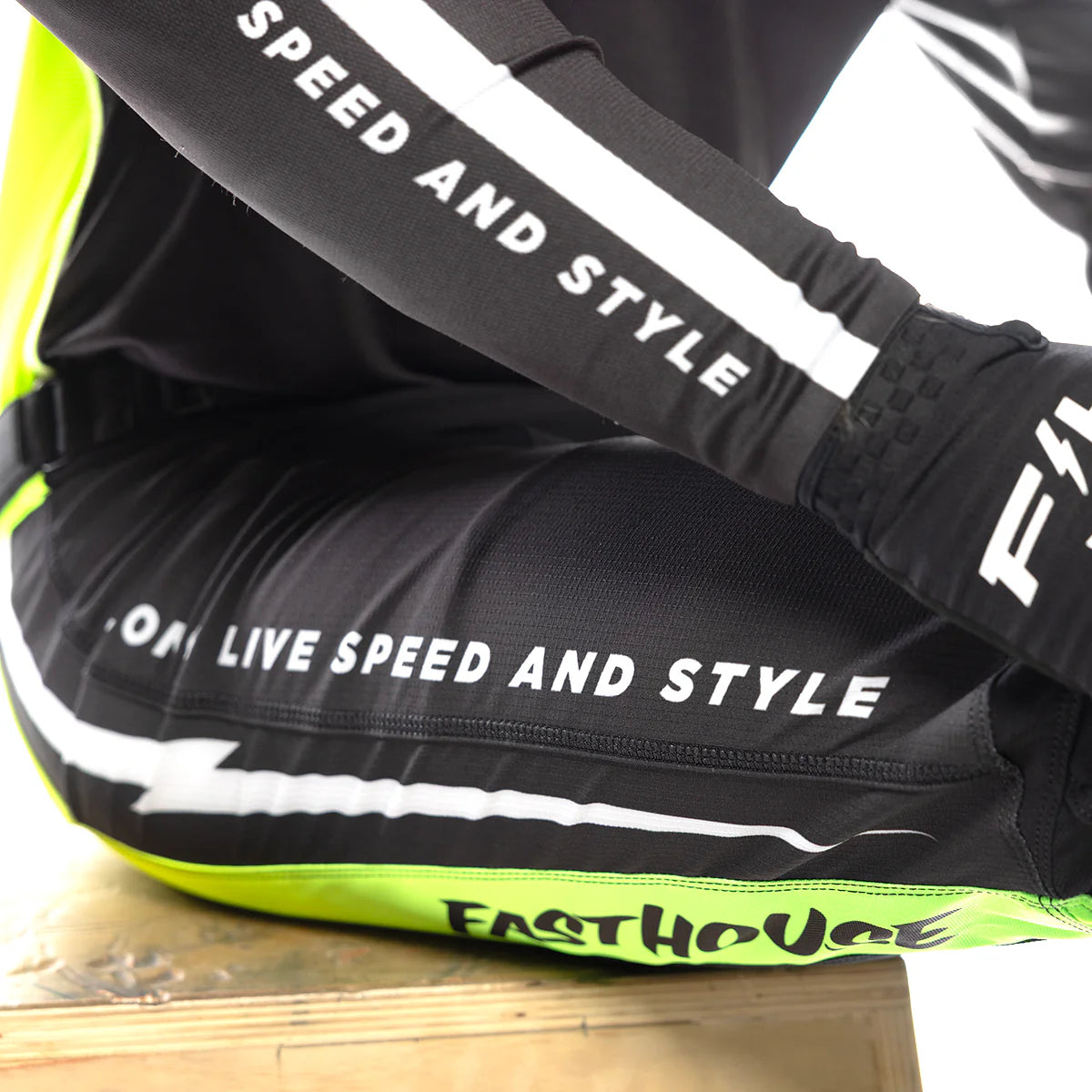 Fasthouse Elrod Nitro MX Pant Black Neon