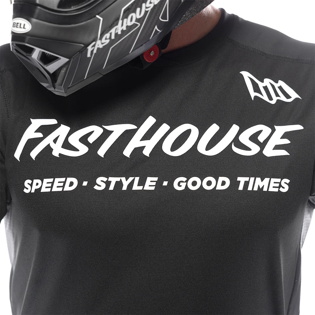 Fasthouse Elrod Torque LS MX Jersey Black