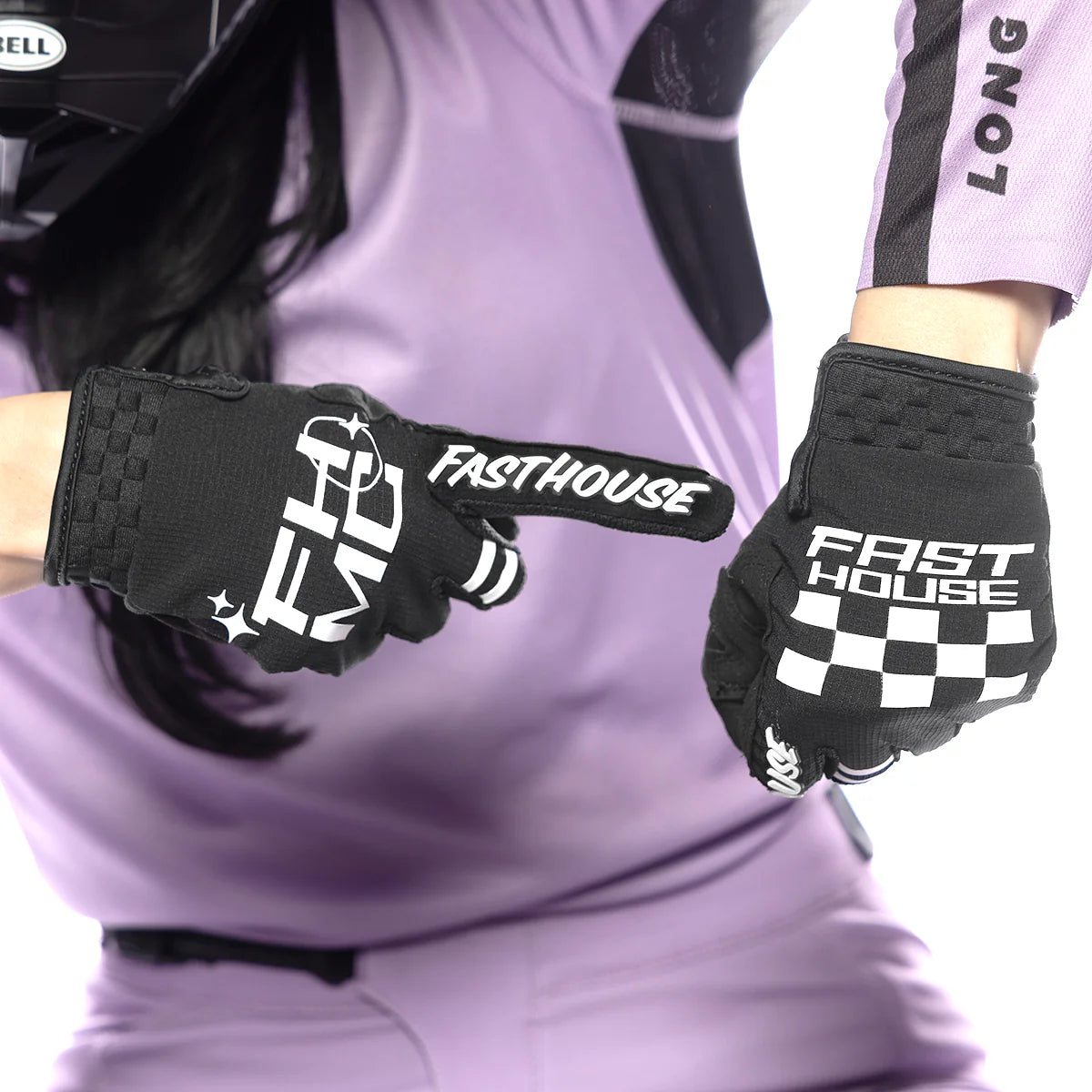 Fasthouse Elrod Xenon MX Glove Black