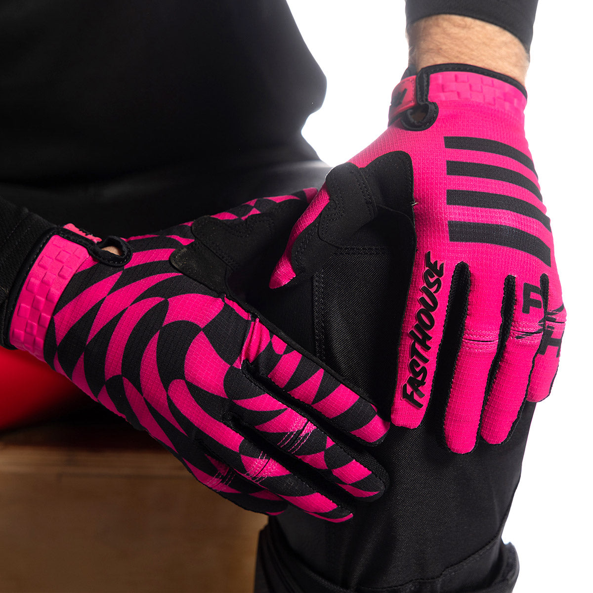 Fasthouse Elrod Hatter MX Glove - Electric Fuchsia