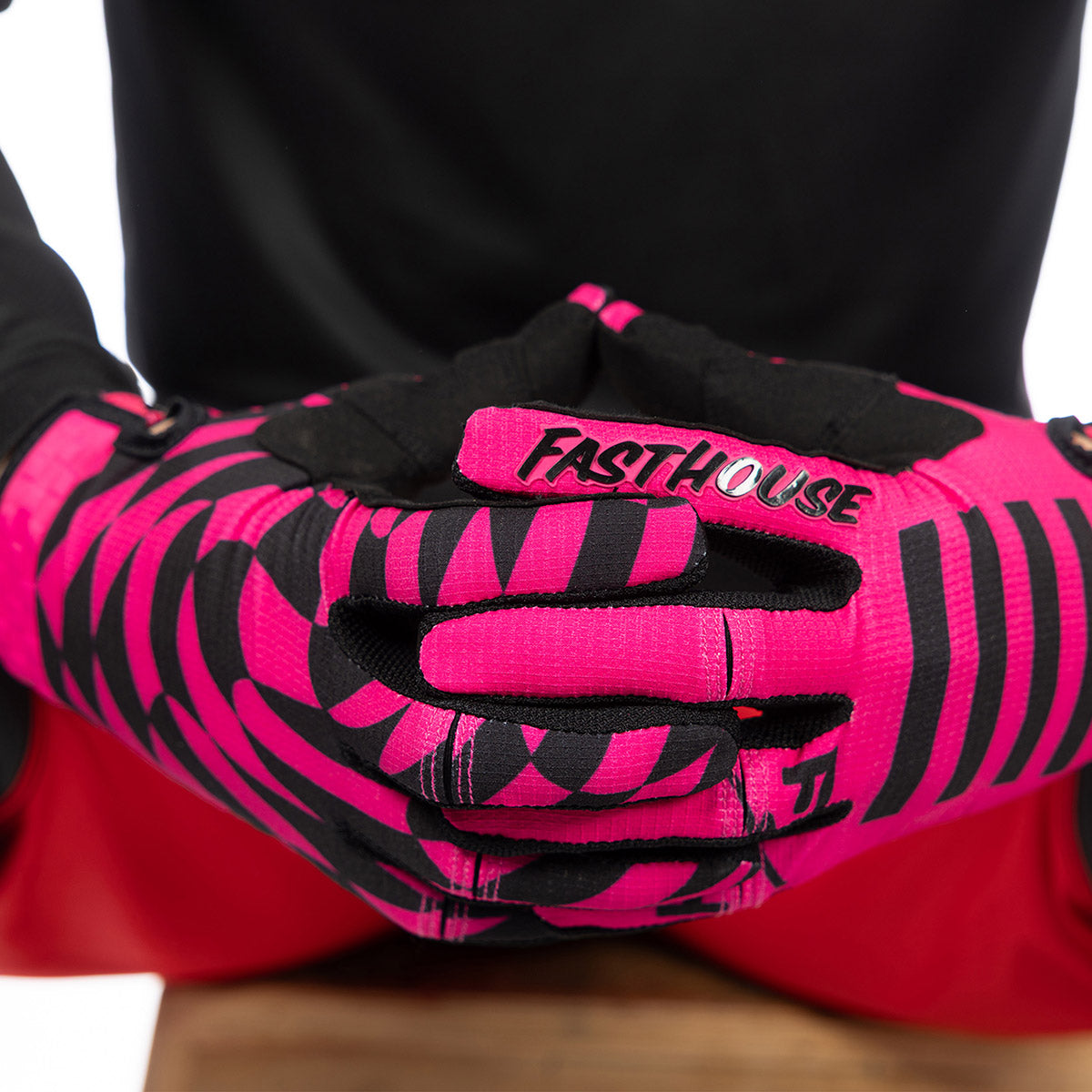 Fasthouse Elrod Hatter MX Glove - Electric Fuchsia