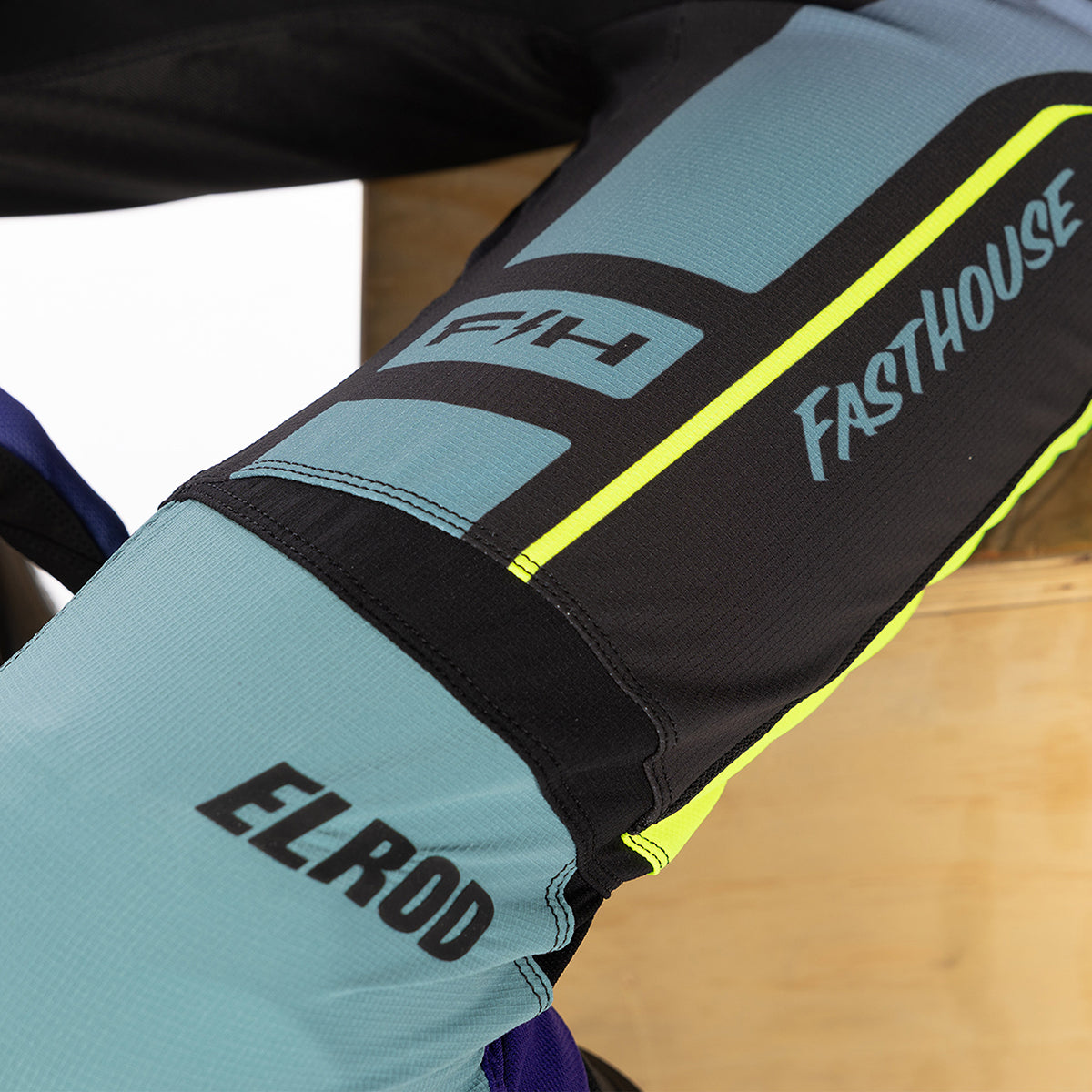 Fasthouse Elrod React MX Pant - Light Indigo/Black