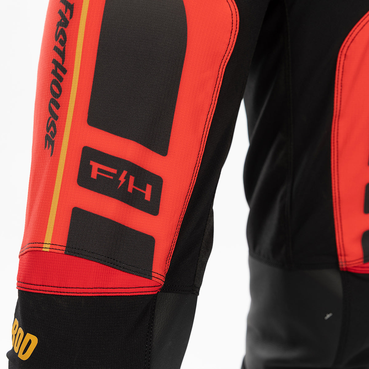 Fasthouse Elrod React MX Pant - Racing Red/Black