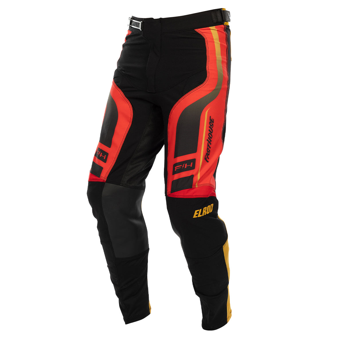 Fasthouse Elrod React MX Pant - Racing Red/Black