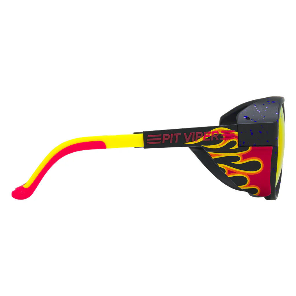 Pit Viper The Combustion Exciters Sunglasses - Polarized Z87+ Red Lens