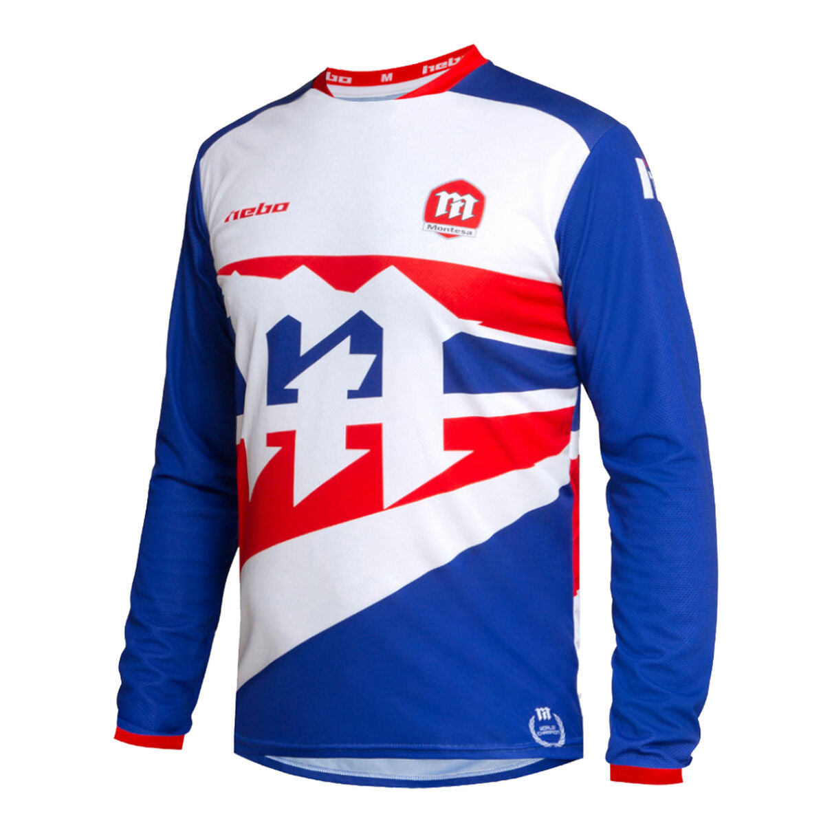 Hebo Trials Shirt Montesa Classic Tech Blue