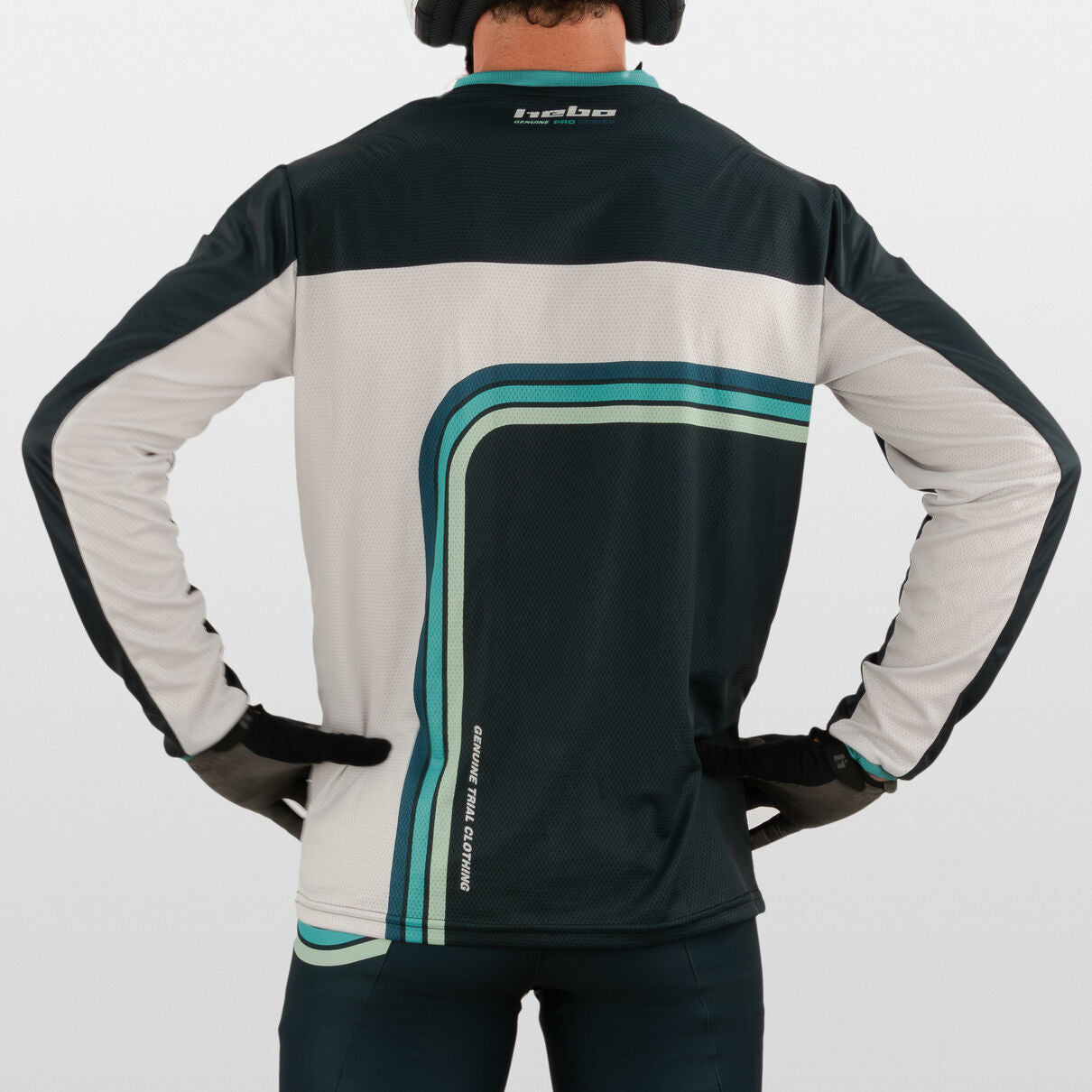 Hebo Pro Retro Trials Shirt Green