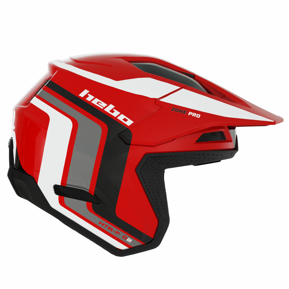 Hebo Trials Helmet Zone Pro Classic Red