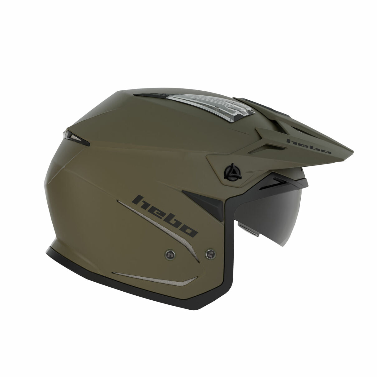 Hebo Trials Helmet Zone 5 Duo Khaki