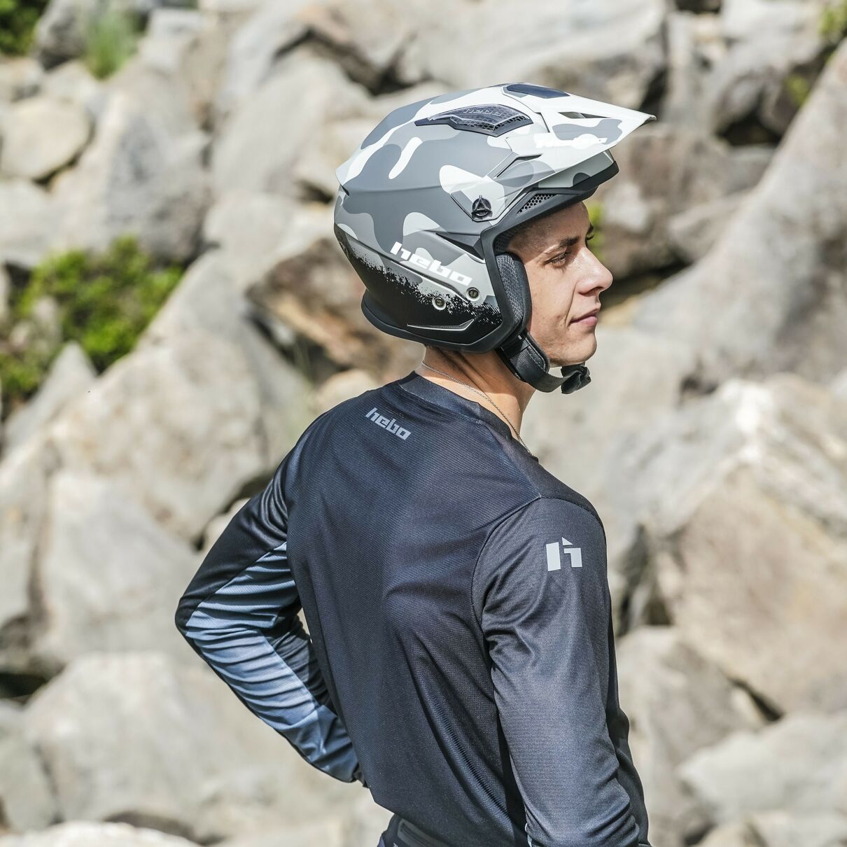 Hebo Trials Helmet Zone 5 Camo