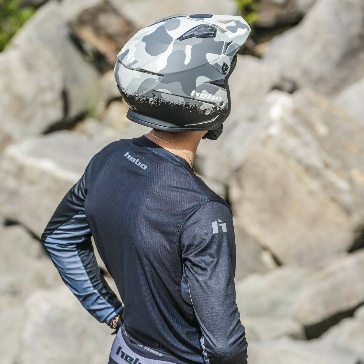 Hebo Trials Helmet Zone 5 Camo