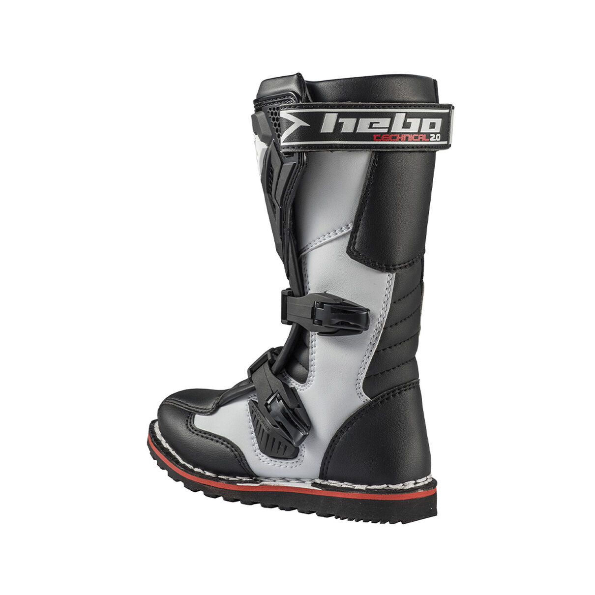 Hebo Trials Boots YOUTH Tech 2.0 Micro Black/White