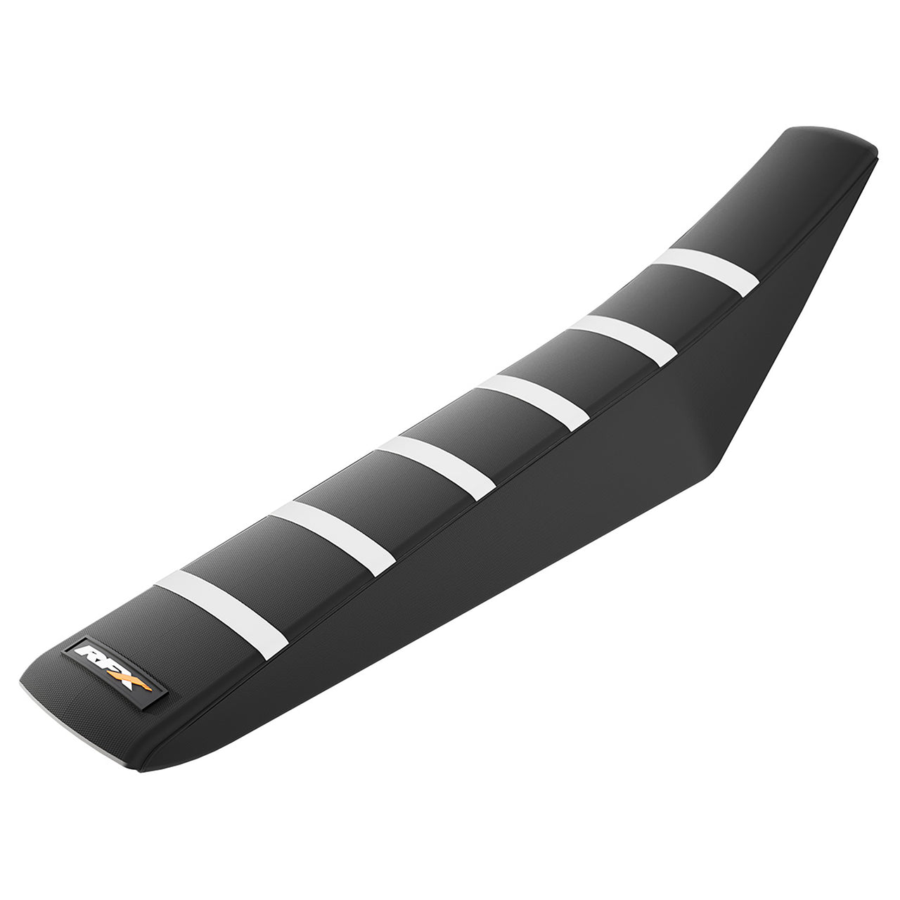 RFX Pro Ribbed Seat Cover Husqvarna (Black Side/Black Top/White Rib) TC85 14-17