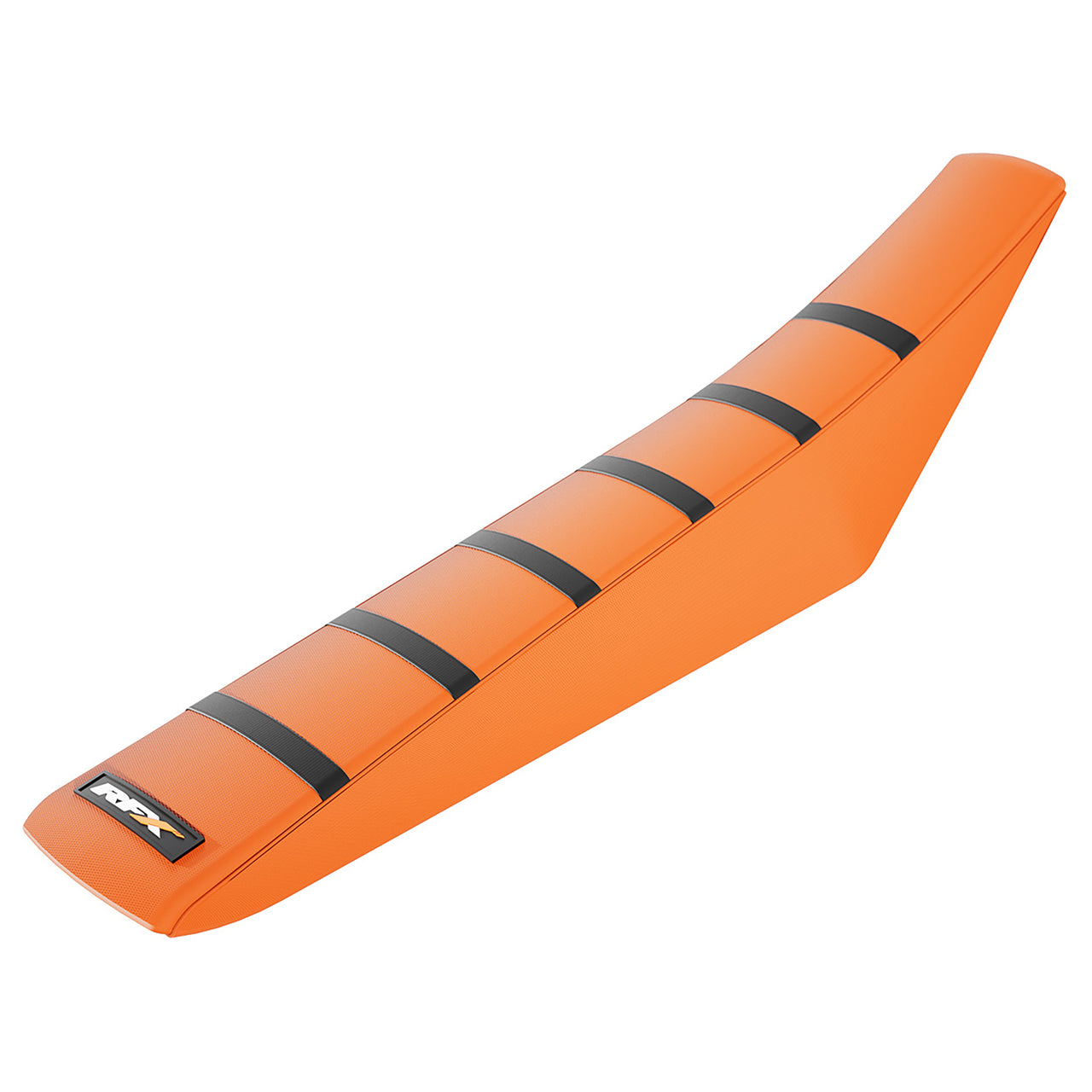 RFX Pro Ribbed Seat Cover KTM (Orange Side/Orange Top/Black Rib) SX/SXF 125-450 19-22 EXC/EXCF 20-23