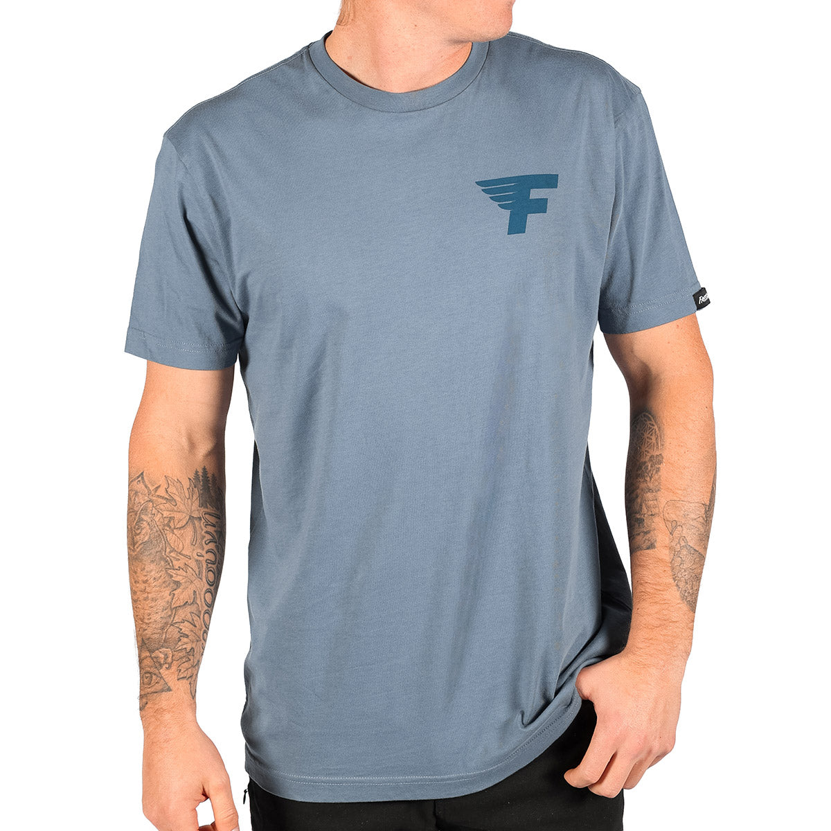 Fasthouse Fast Cycles Tee - Denim