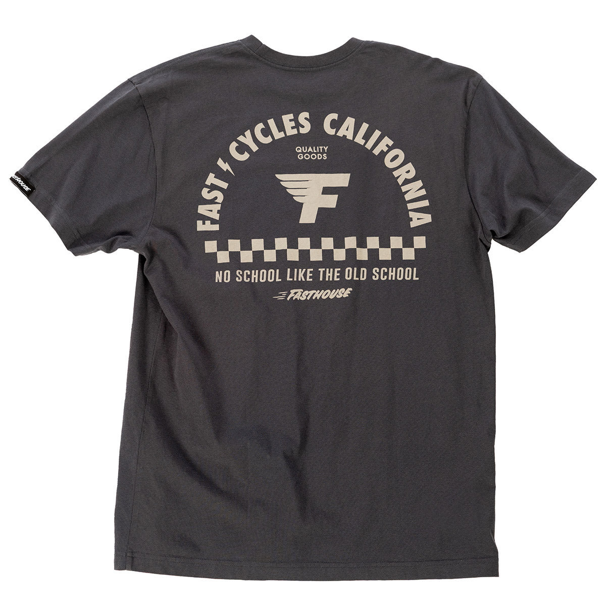 Fasthouse Fast Cycles Tee - Graphite Black