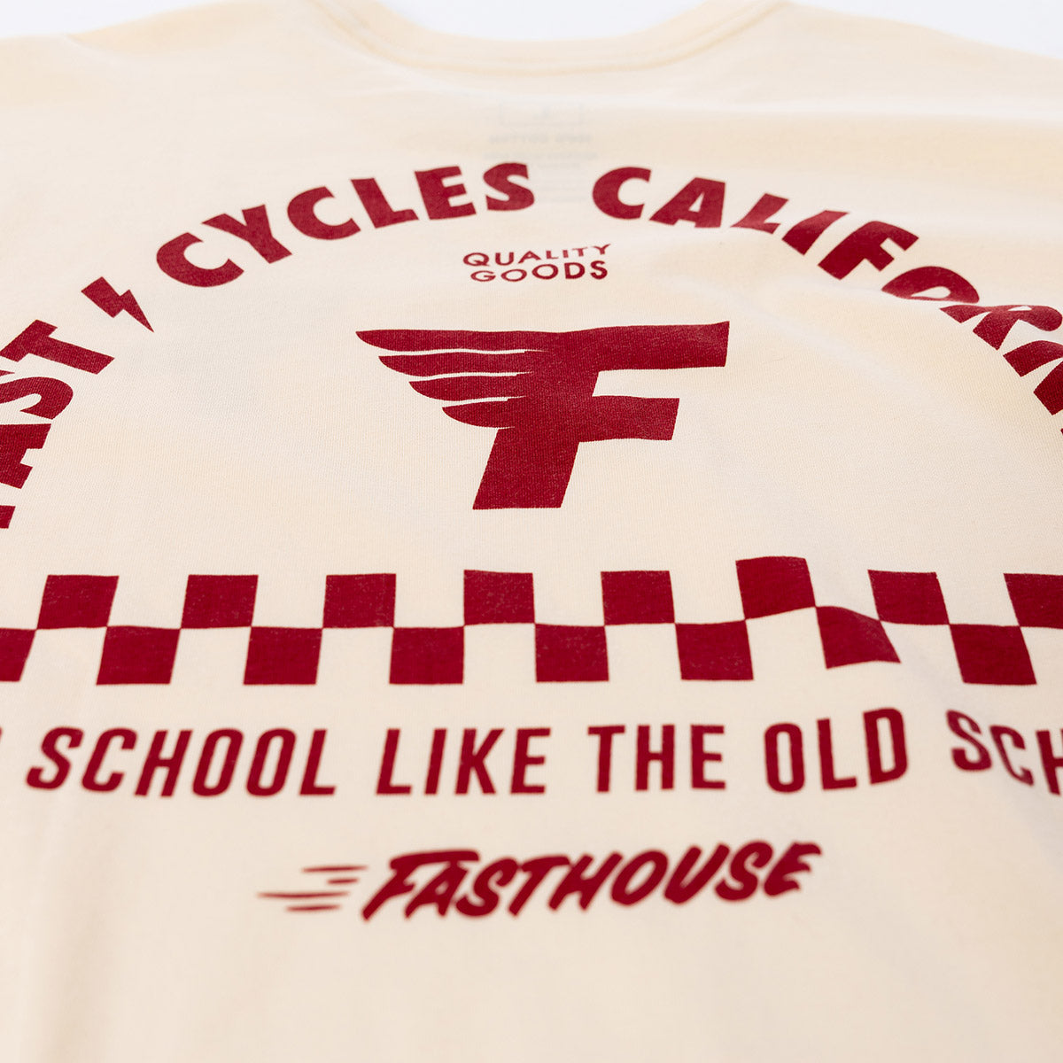 Fasthouse Fast Cycles Tee - Natural