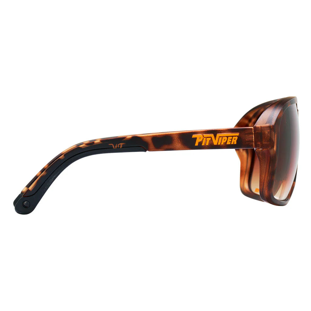 Pit Viper The Landlocked Flight Optics Sunglasses - Brown Fade Lens