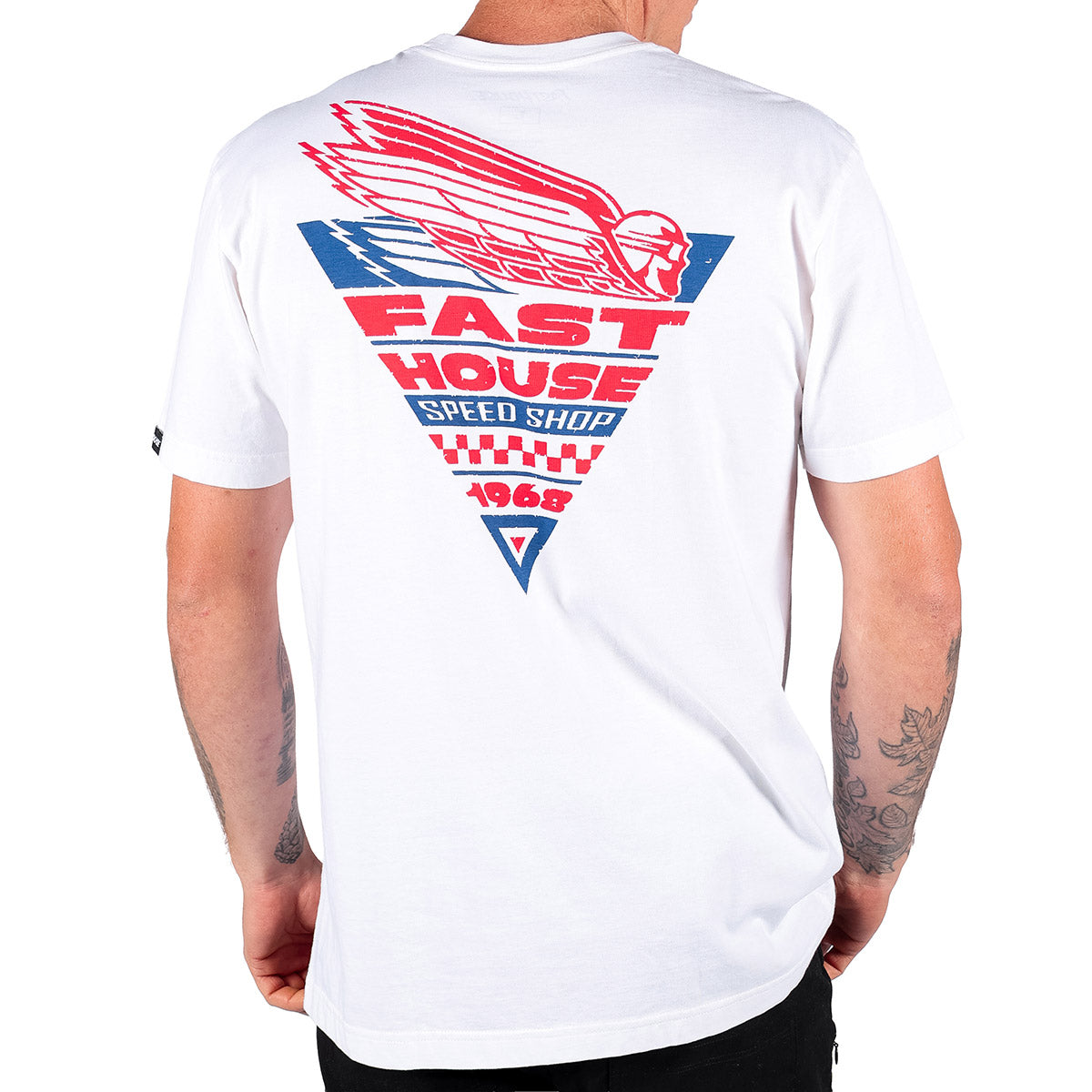 Fasthouse Flyer Tee - White