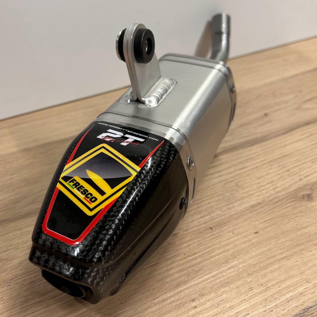 Fresco Exhaust Silencer Alu/Car KTM SX85 18-24, Husky TC85 18-24, Gas Gas MC85 21-24