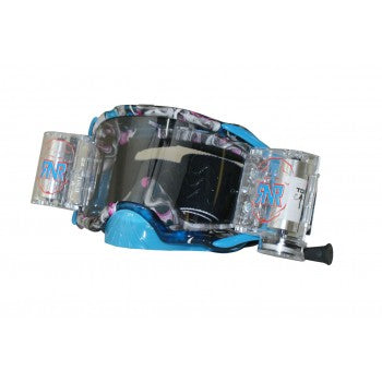 Rip N Roll Platinum Roll Off Goggle WVS 48mm Blue Tattoo