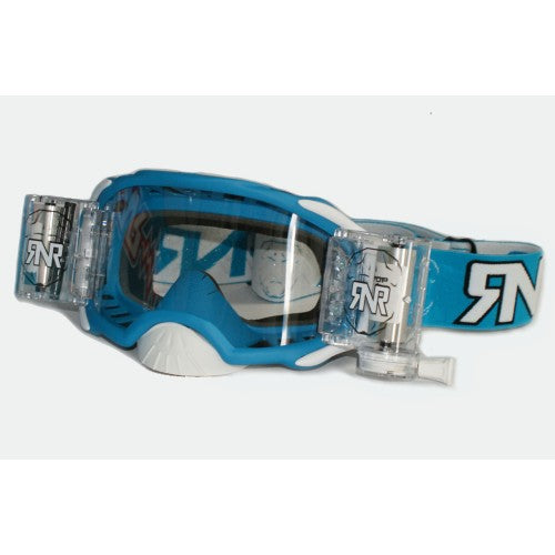 rip and roll goggles Rip N Roll Platinum Roll Off Goggle WVS 48mm Matte Blue