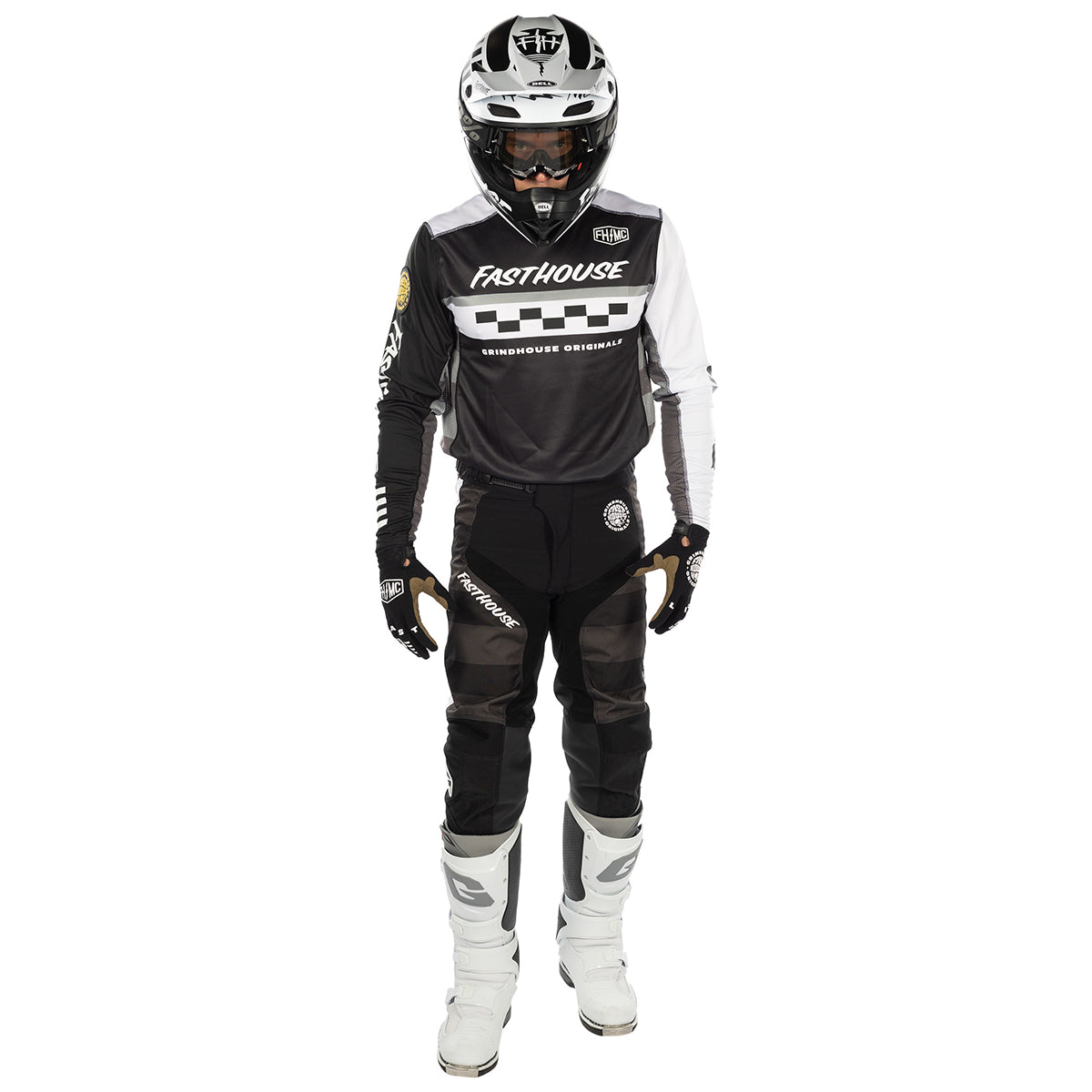 Fasthouse Grindhouse Atomic MX Pant - Black/Gray