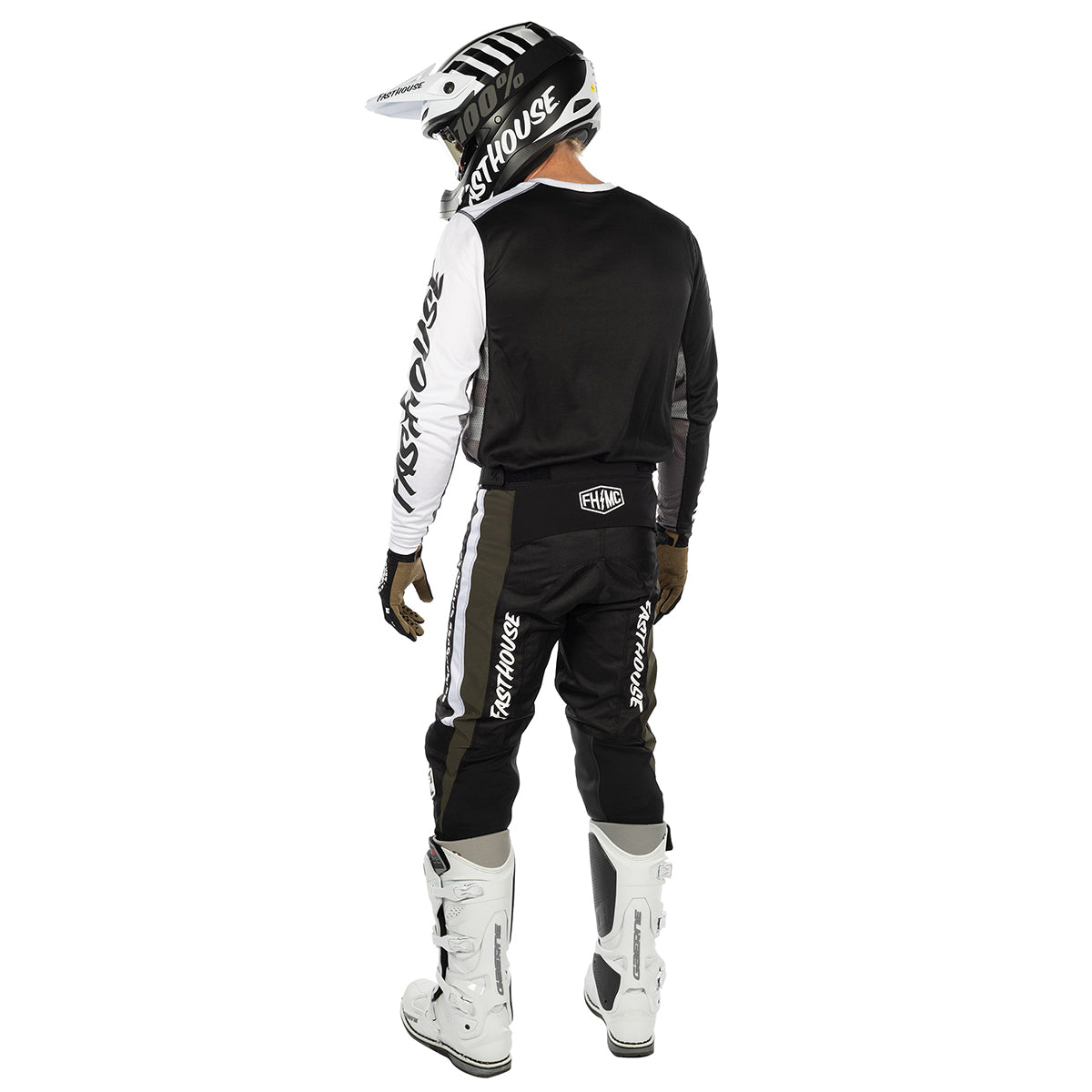 Fasthouse Grindhouse Atomic MX Jersey - Black/Gray