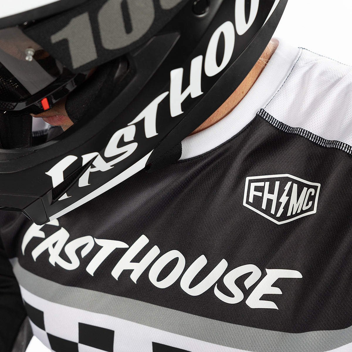 Fasthouse Grindhouse Atomic MX Jersey - Black/Gray