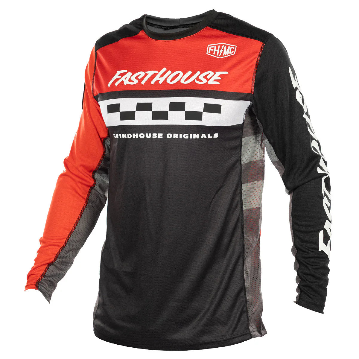 Fasthouse Grindhouse Atomic MX Kit Combo - Racing Red/Black