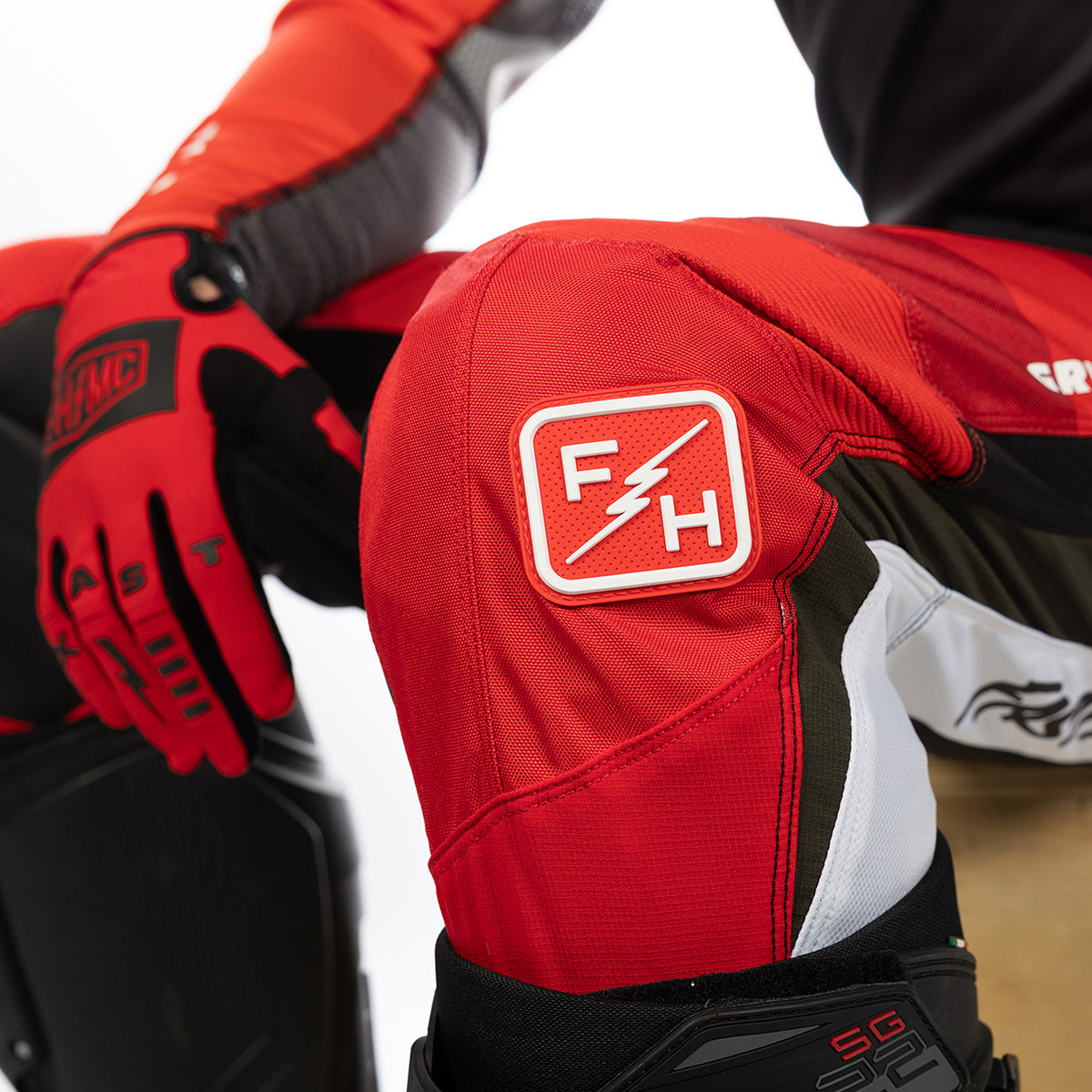 Fasthouse Grindhouse Atomic MX Pant - Racing Red/Black