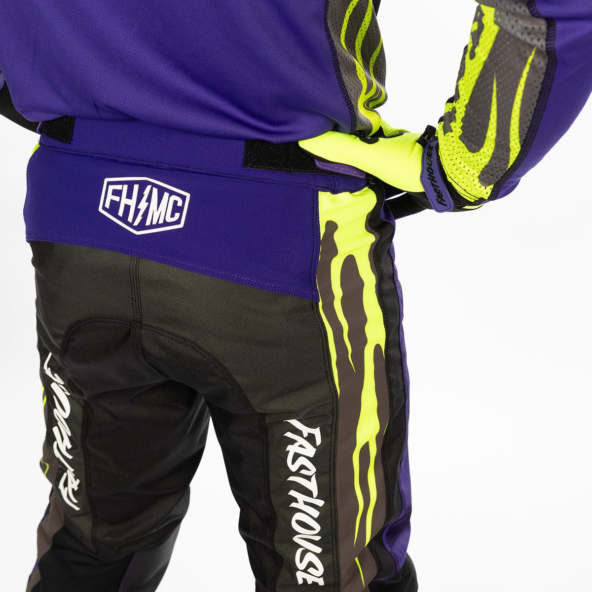 Fasthouse Grindhouse Grimm MX Pant - FH Purple/Black