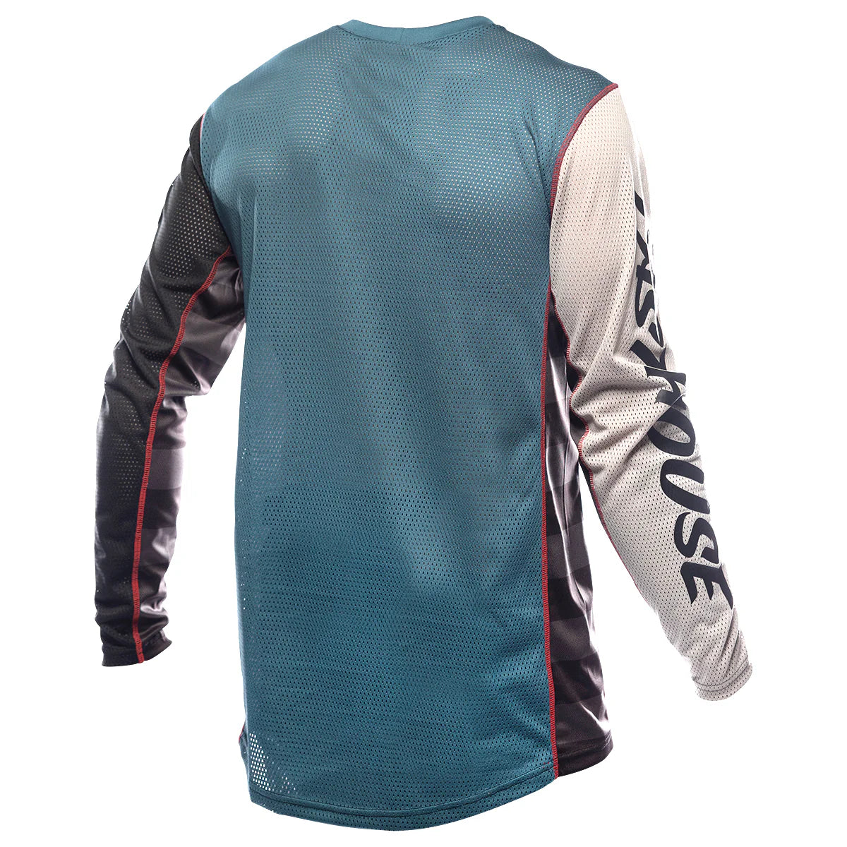 Fasthouse Grindhouse Air-Cooled Club LS MX Jersey Black/Teal