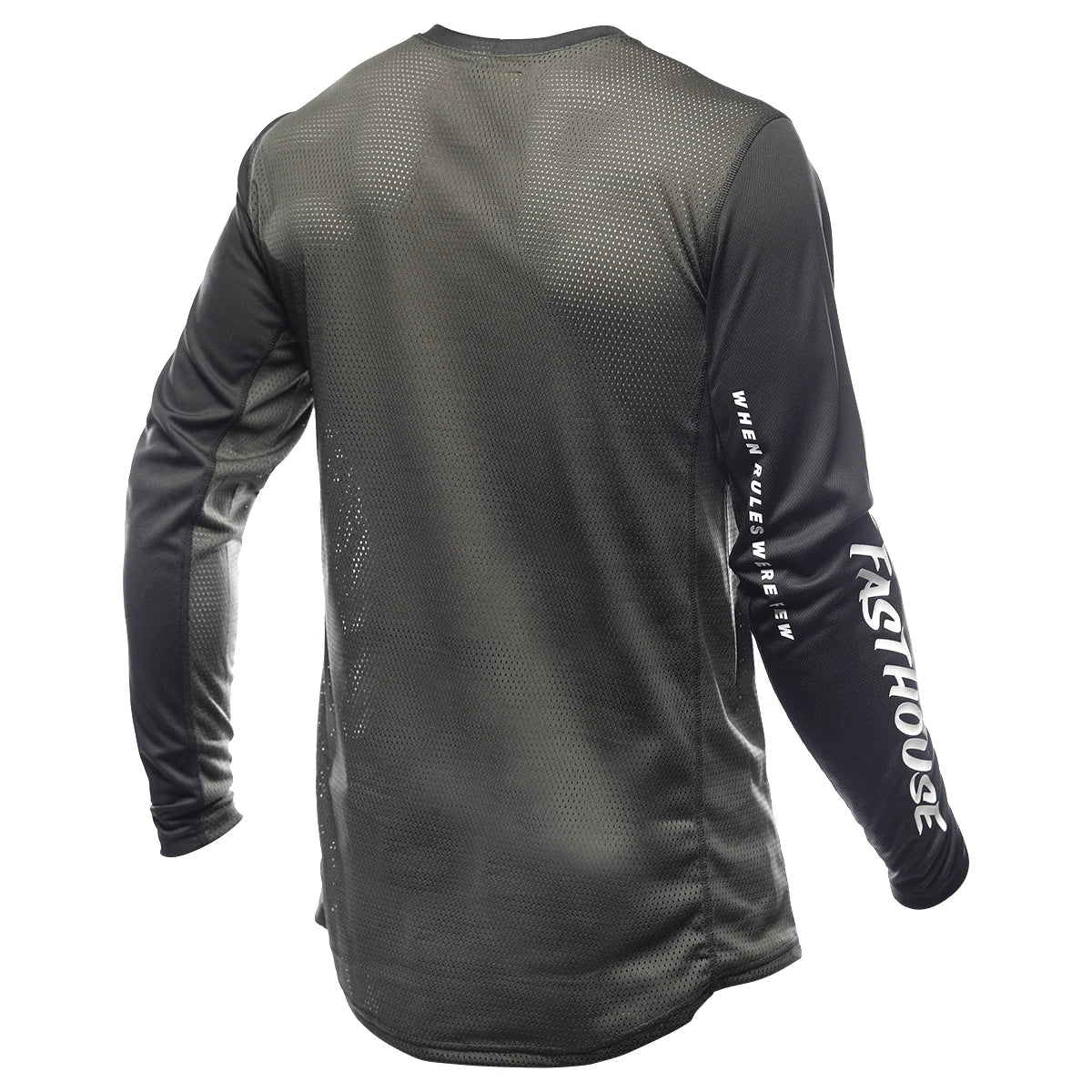 Fasthouse Grindhouse Air-Cooled Ramble LS MX Jersey Black/Grey