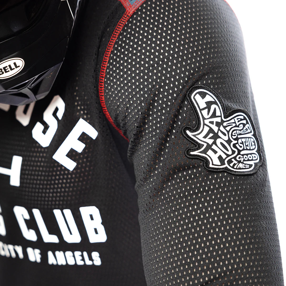 Fasthouse Grindhouse Air-Cooled Club LS MX Jersey Black/Teal