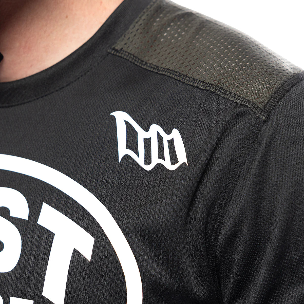 Fasthouse Grindhouse Air-Cooled Ramble LS MX Jersey Black/Grey