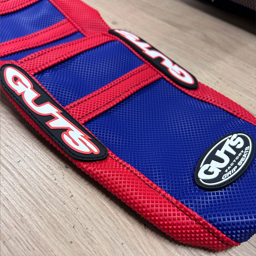 Guts Ribbed Velcro Cover Red Sides/Blue Top/ Red Ribs Beta RR 2T/4T 20-25