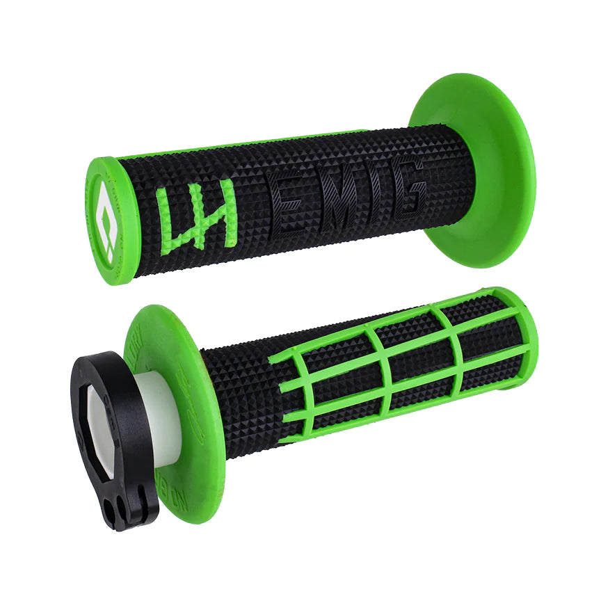 ODI Lock-On Grips EMIG 2.0 V2 Green/Black