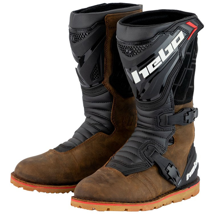 Hebo Trials Boots Technical 3.0 Natural Leather