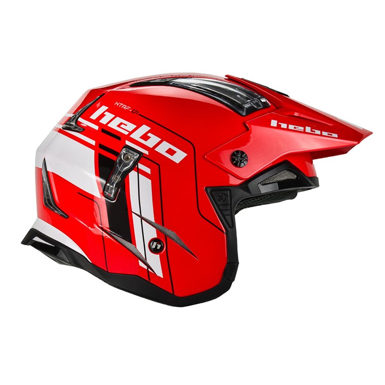 Hebo Trials Helmet Zone 4 Contact Red