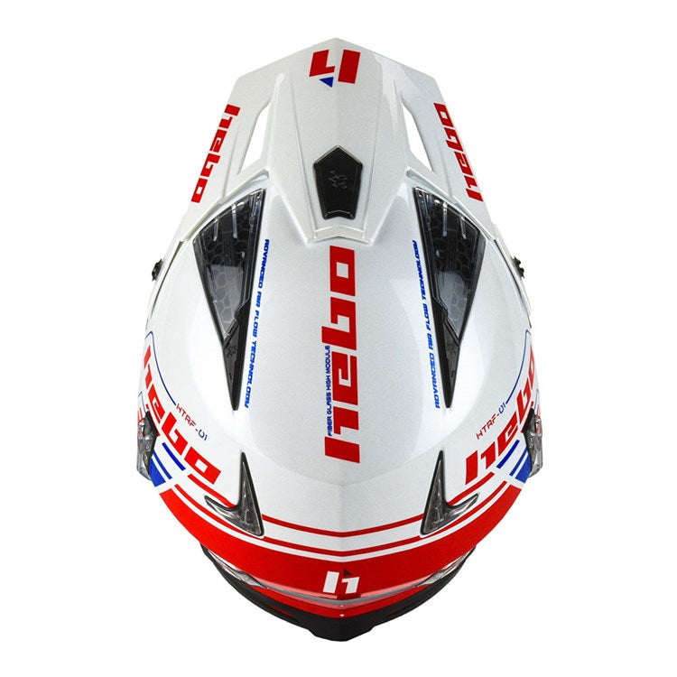 Hebo Trials Helmet Zone 4 Contact White