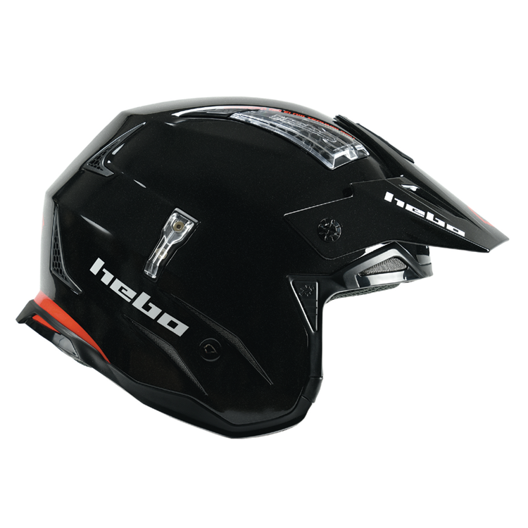 Hebo Trials Helmet Zone 4 Mono Black