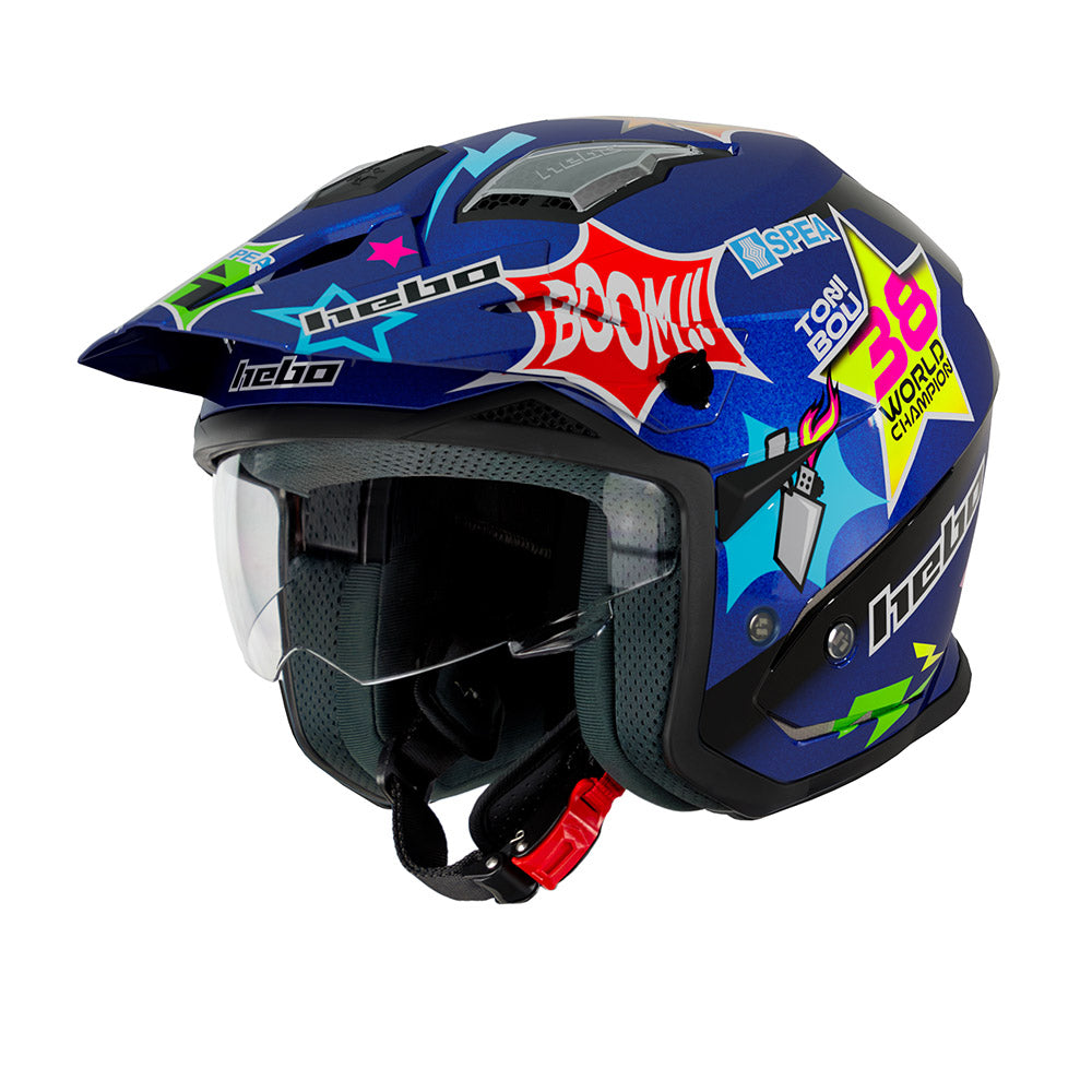Hebo Trials Helmet Zone 5 Toni Bou 38