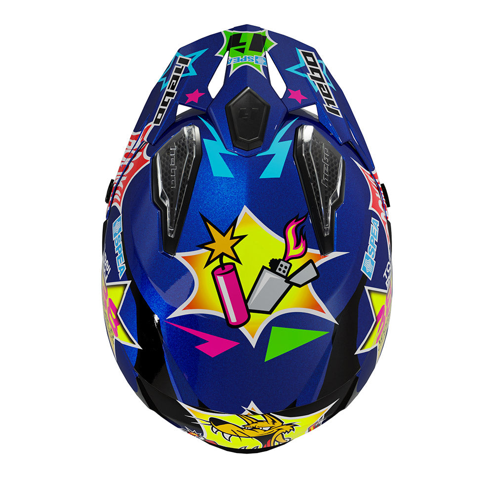 Hebo Trials Helmet Zone 5 Toni Bou 38