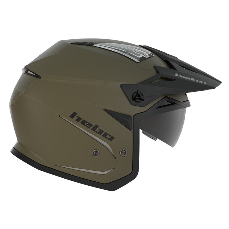 Hebo Trials Helmet Zone 5 Duo Khaki