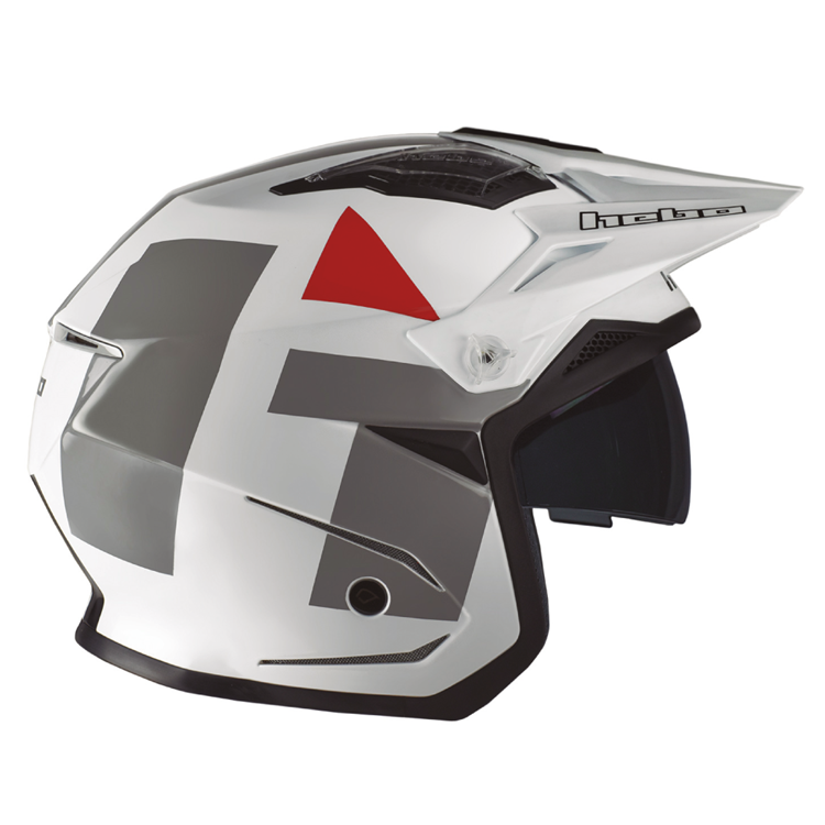 Hebo Trials Helmet Zone 5 H-Type White